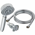 American Imaginations Chrome Wall Mount Chrome Round Shower Head AI-37766